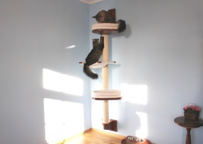 Верхолаз - домики для кошек. 2,2метра