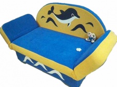 Дельфин - детский диван