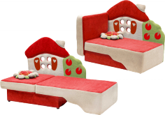 Домик Брусничный - детский диван