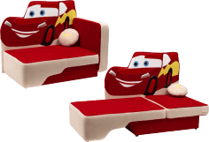 Машинка Молния - детский диван